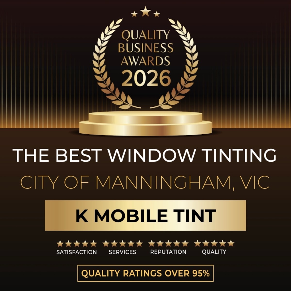 K Mobile Tint – Window Tinting Melbourne
