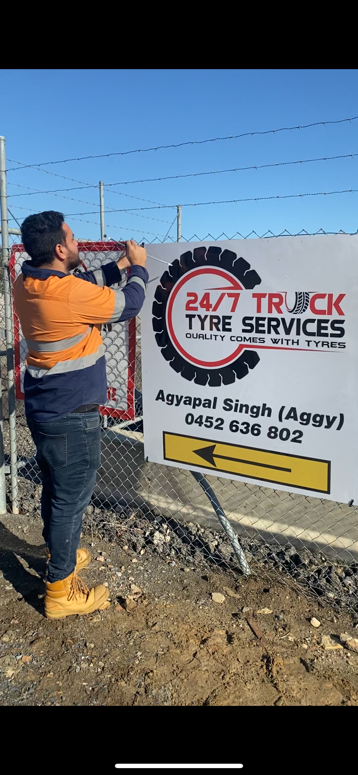 24/7 Truck tyre service photo 1
