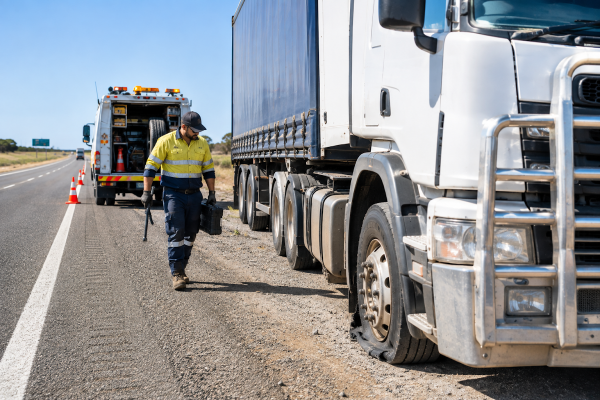 24/7 Truck tyre service photo 5