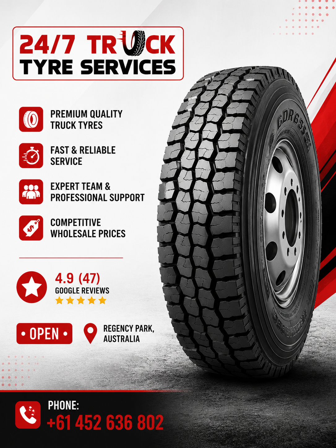 24/7 Truck tyre service photo 6