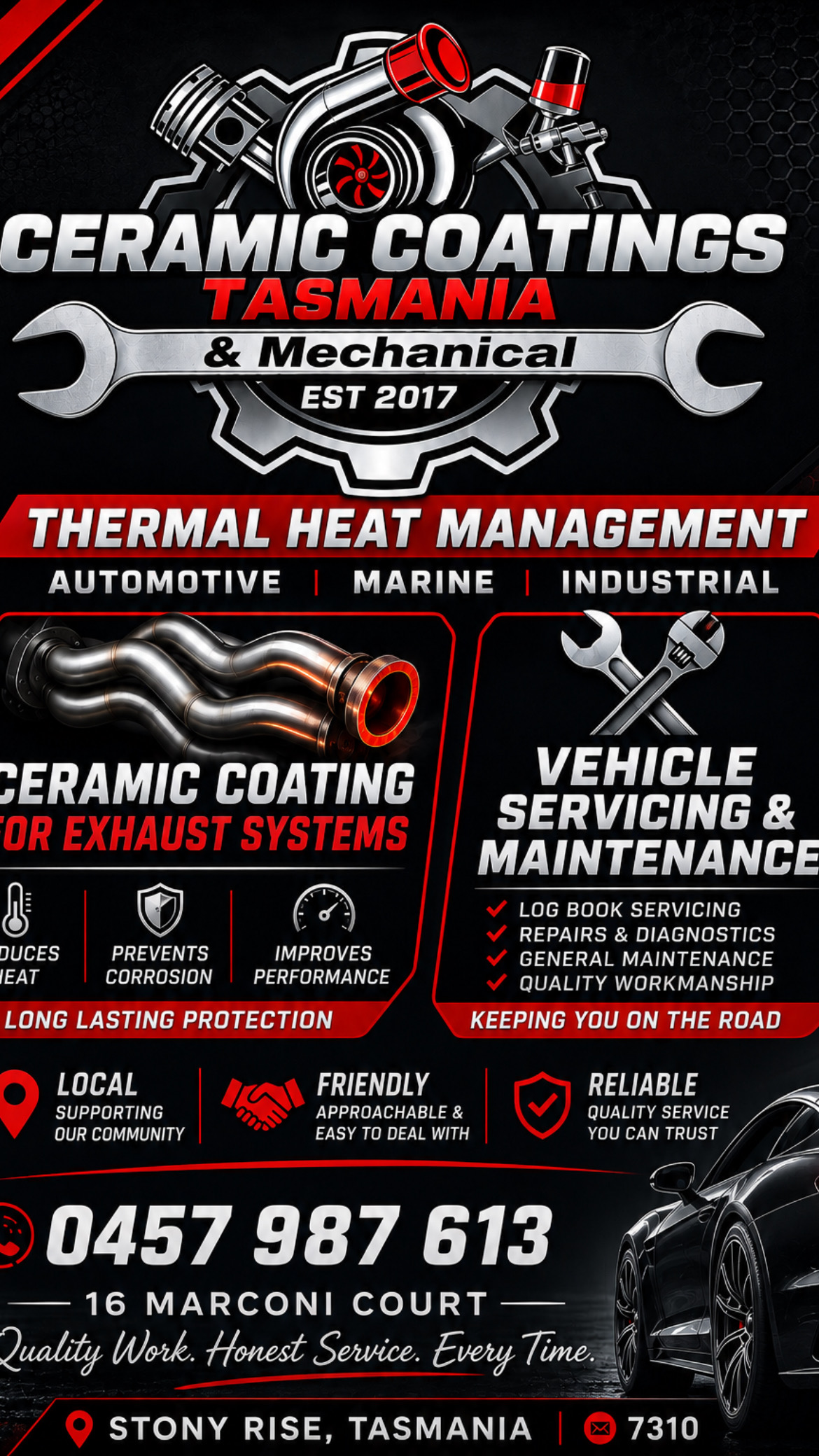 Ceramic Coatings Tasmania & Mechanical photo 2