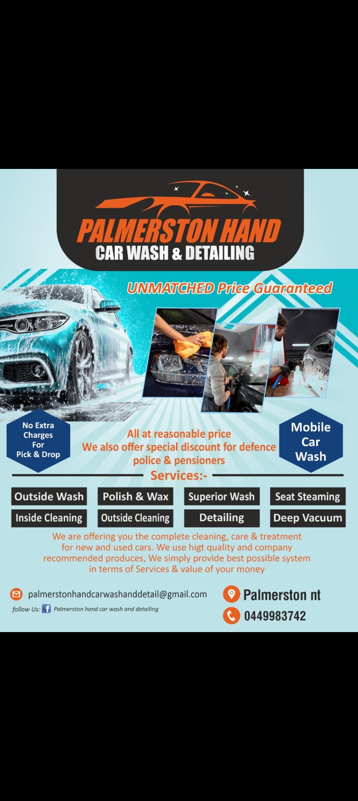 Palmerston hand car wash and detailing photo 6