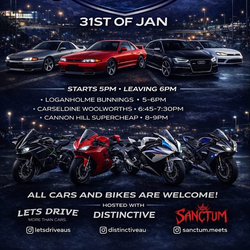 Pure Cruise x Letsdriveaus x Distinctive x Sanctum