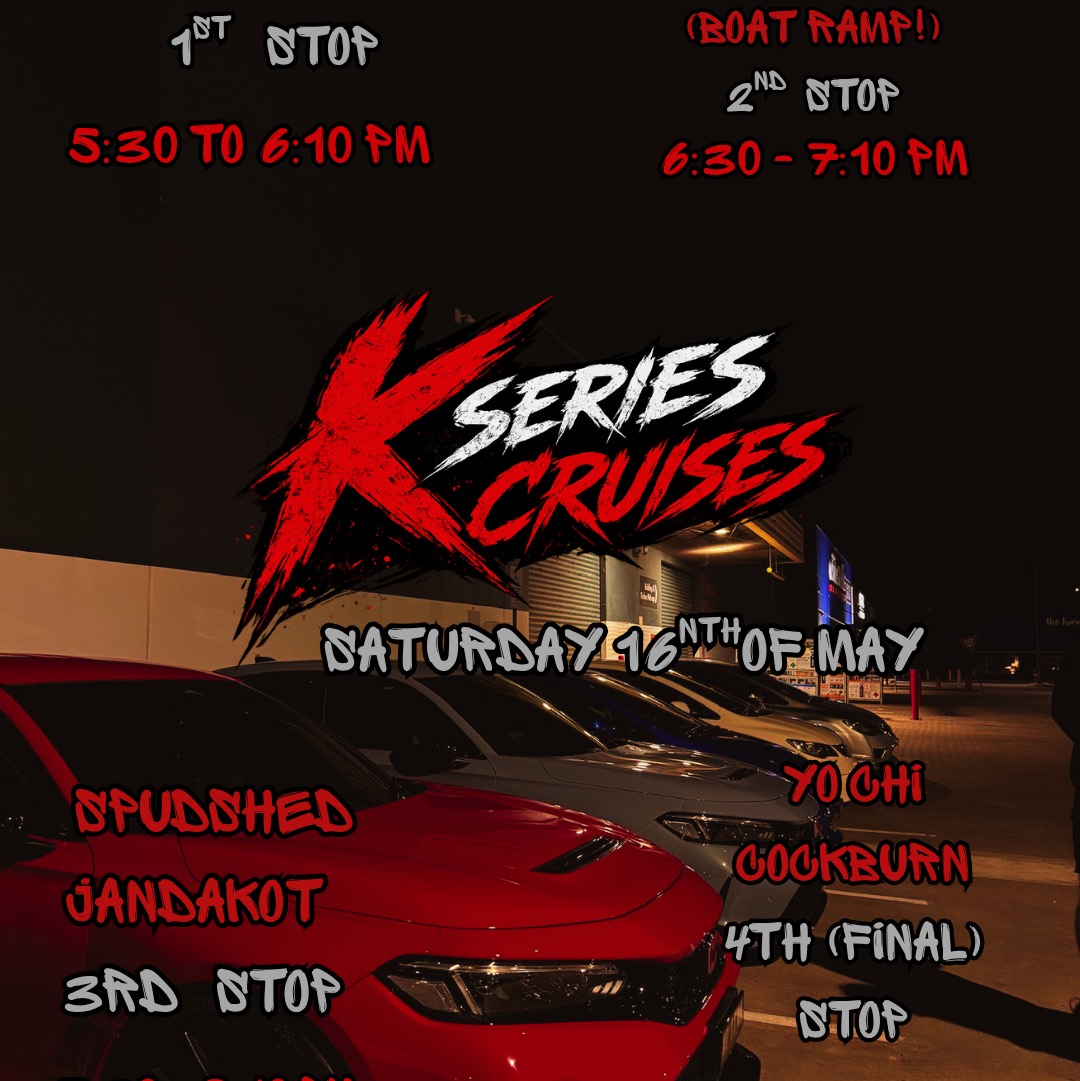 K SERIES CRUISES ‼️