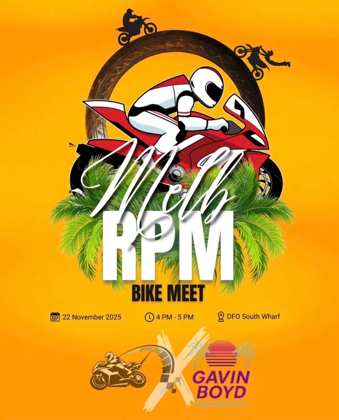 Melbourne RPM Bike Meet X Gavin Boyd