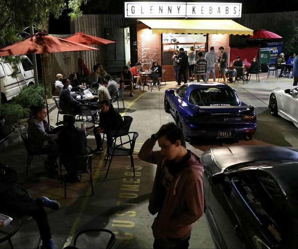 Glenny Kebabs Car Night