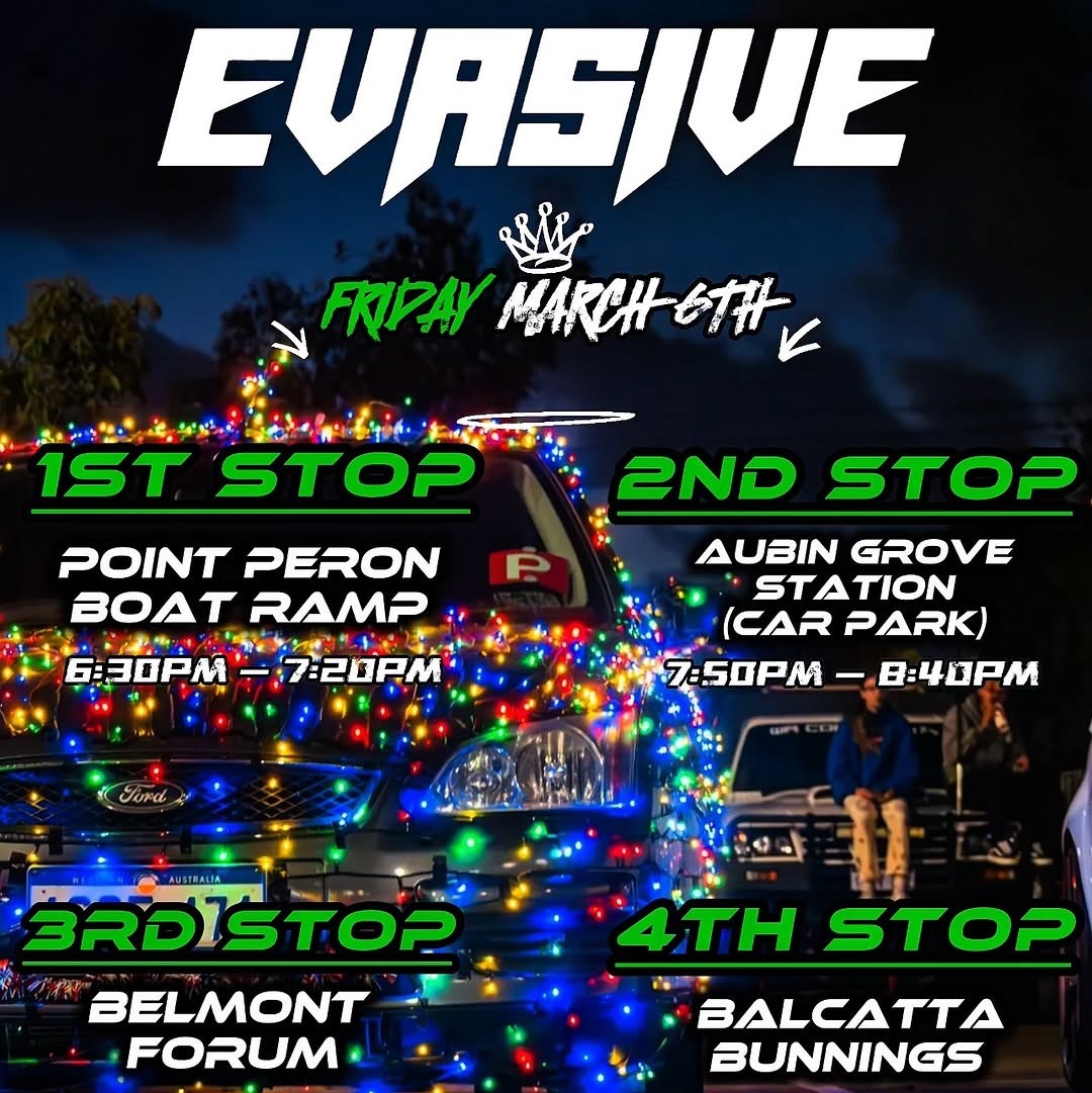 EVASIVE SOUTH TO NORTH CRUISE