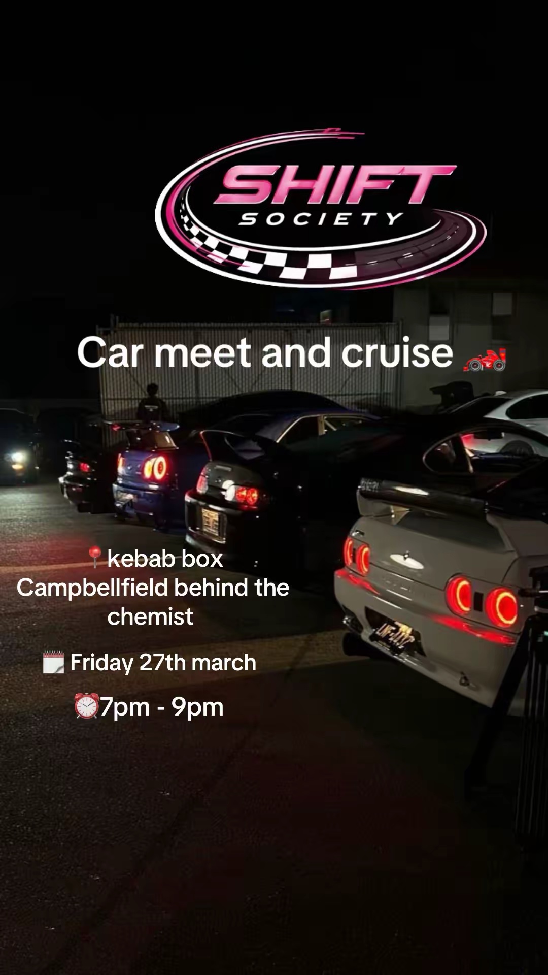 Car meet and cruise