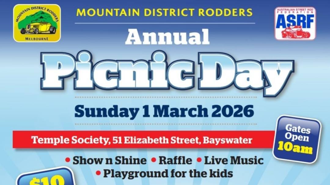 Mountain district rodders picnic day