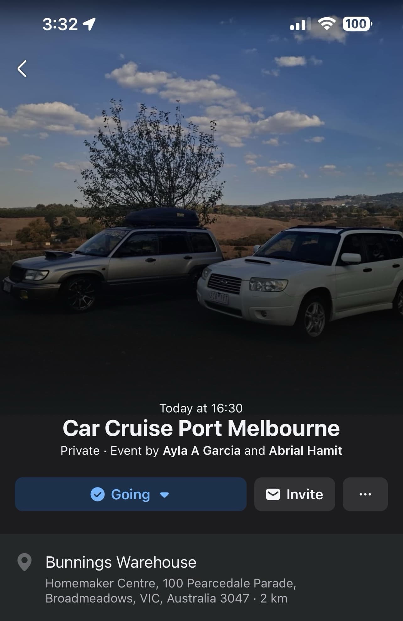 Car cruise port Melbourne 