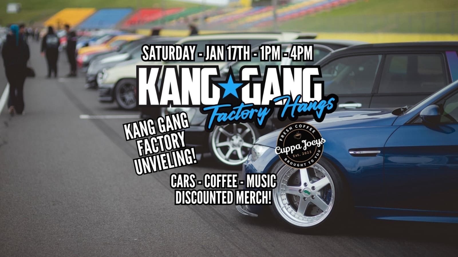 Factory Hangs- Cars & Coffee