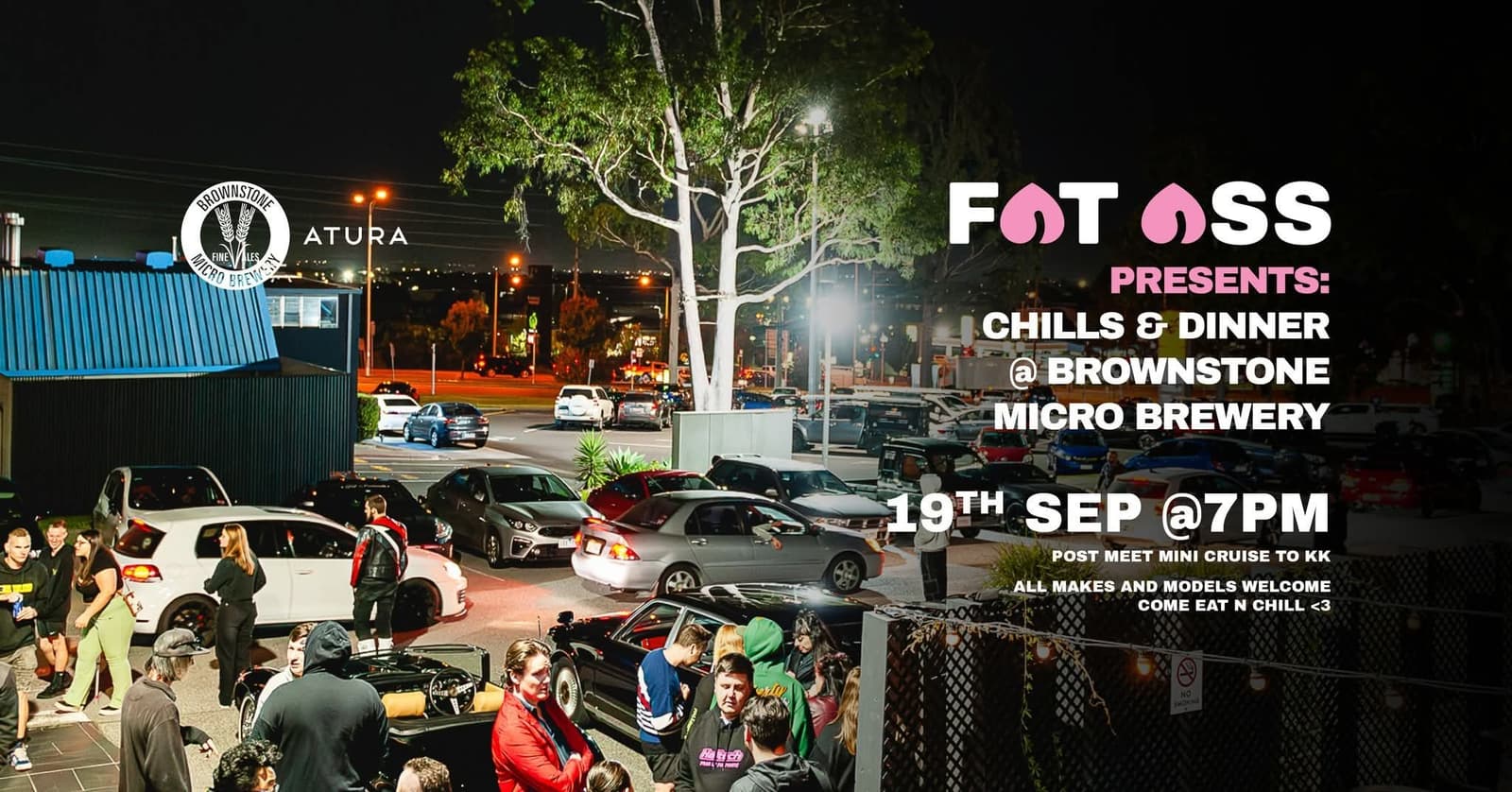 FAT ASS September Meet / Brownstone Chills & Dinner