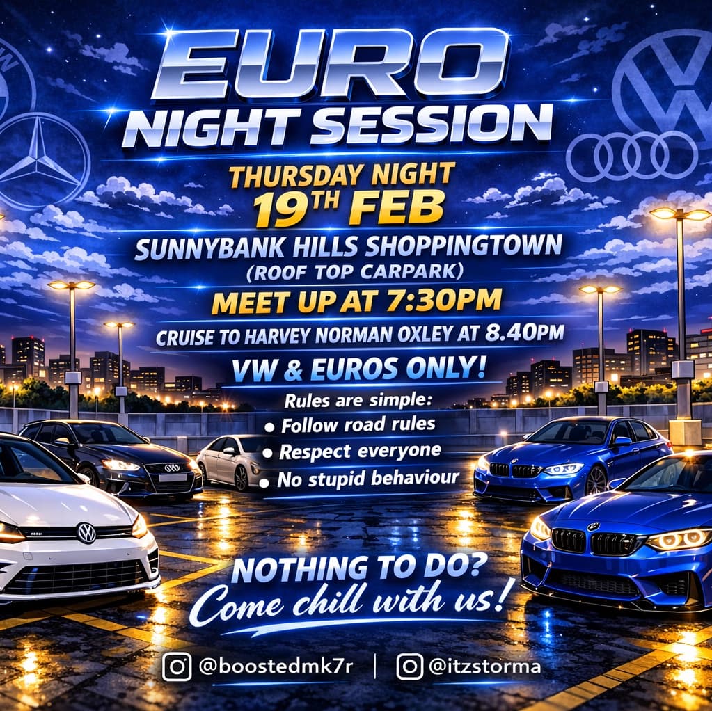 Euro Night Session by @boostedmk7r