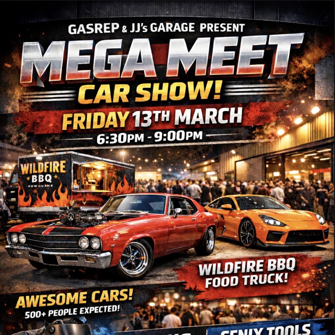 JJ’s garage and Gasrep services mega meet