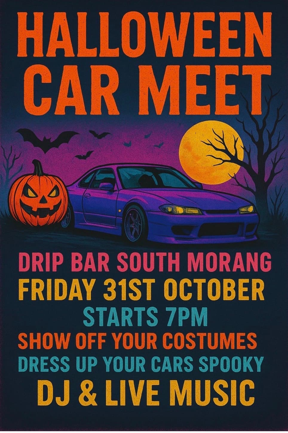 Drip bar car meet