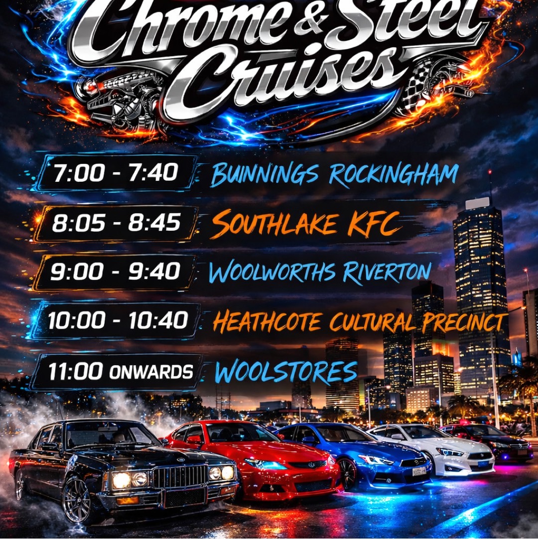 Chrome and steel cruises