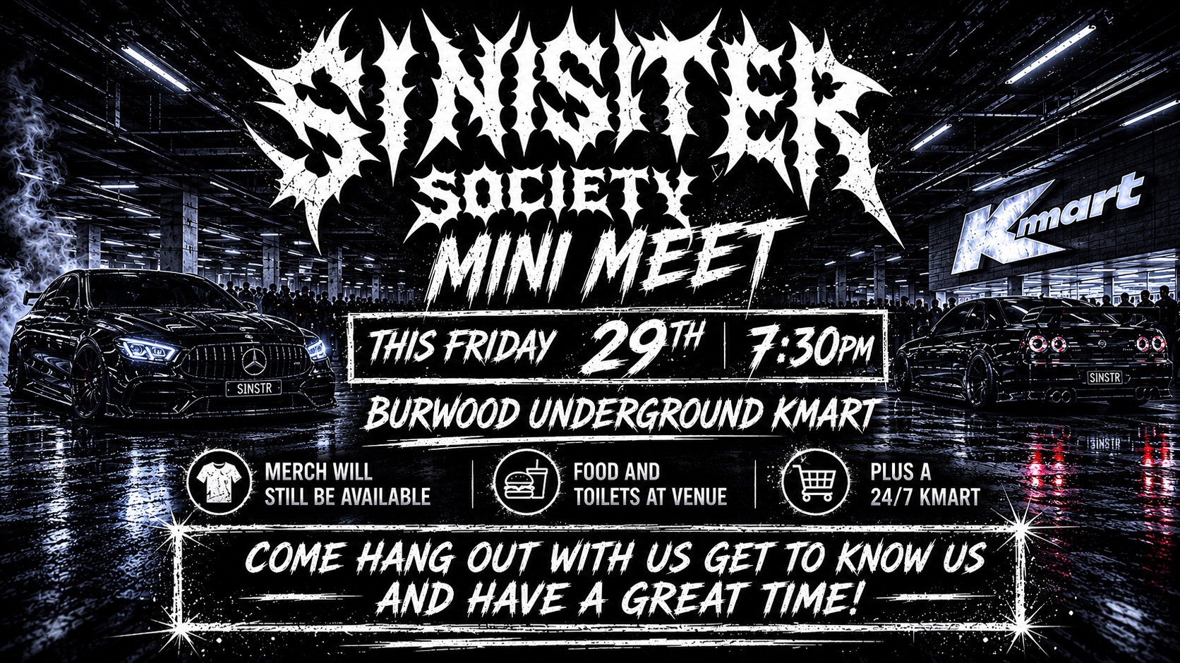 SINISTER SOCIETY MINI MEET!