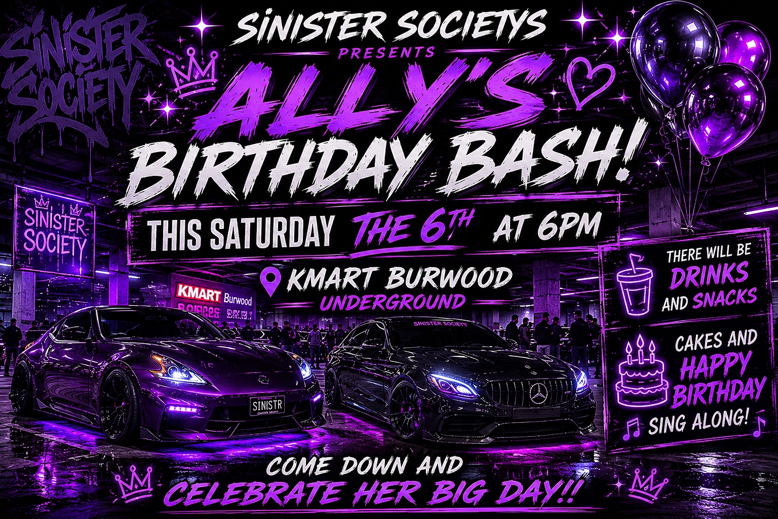 ALLYβS BIRTHDAY BASH