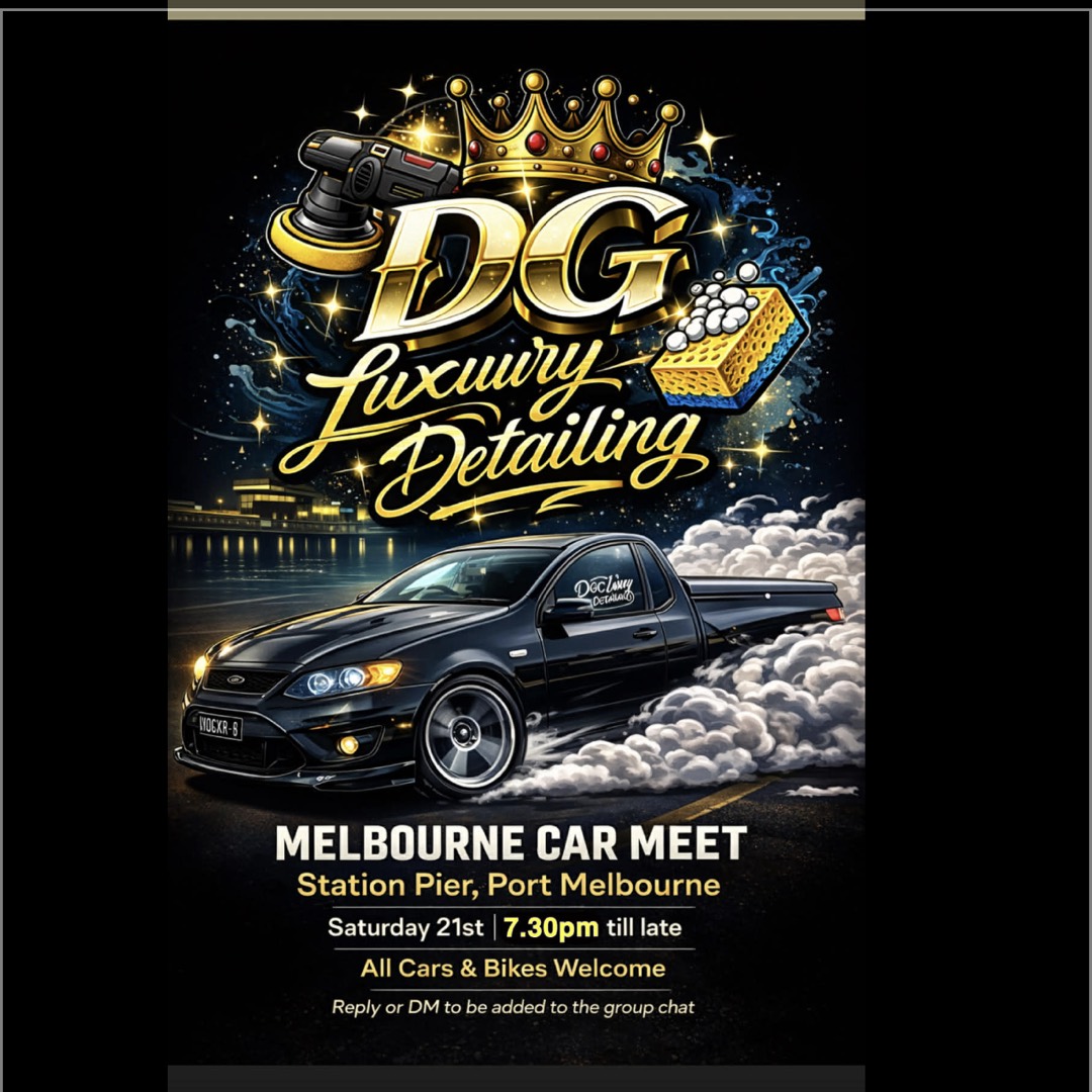 Dg luxury detailing car meet at station pier