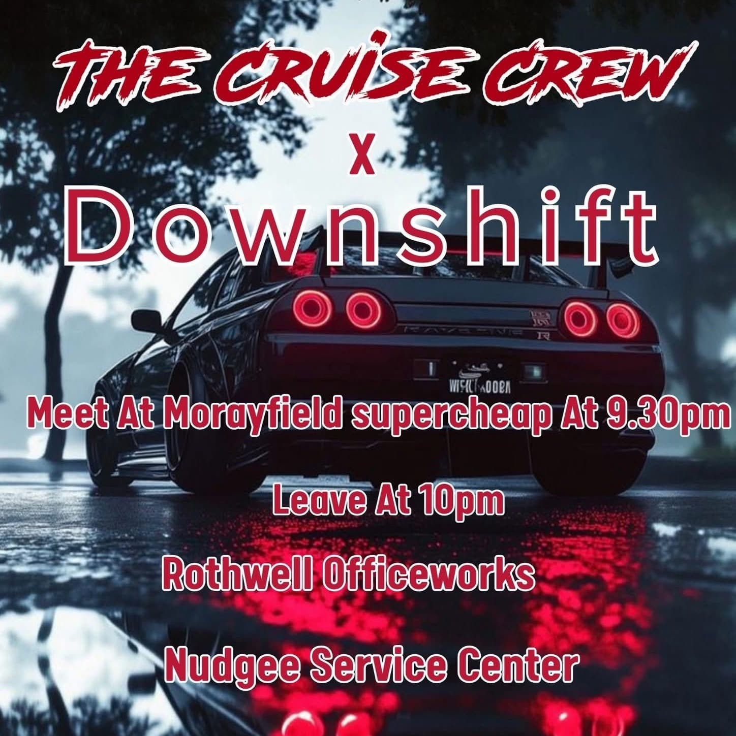 The Cruise Crew Post Downshift Cruise