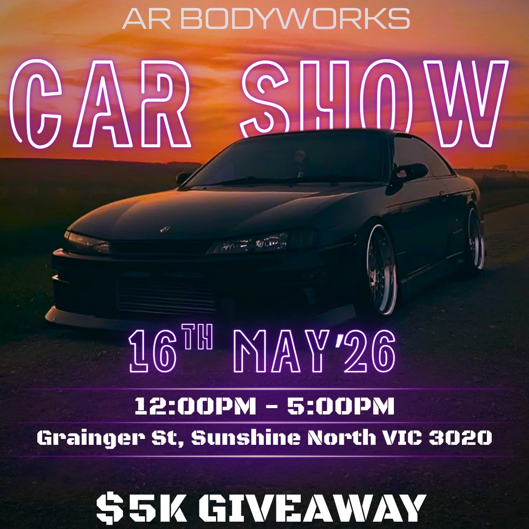 AR BODYWORKS $5k GIVEAWAY CAR SHOW