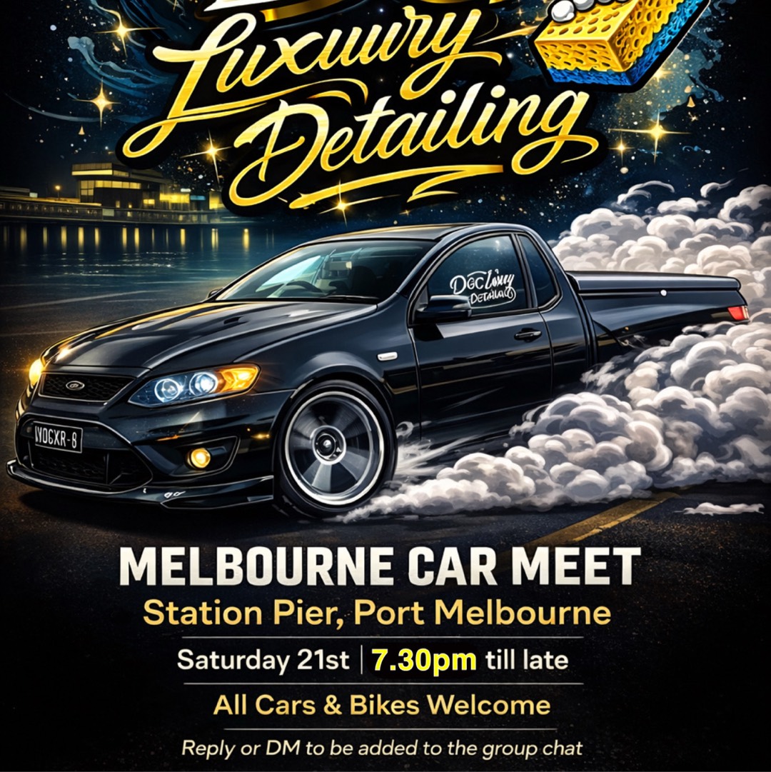 DG LUXURY DETAILING MEET @ PORT MELBOURNE