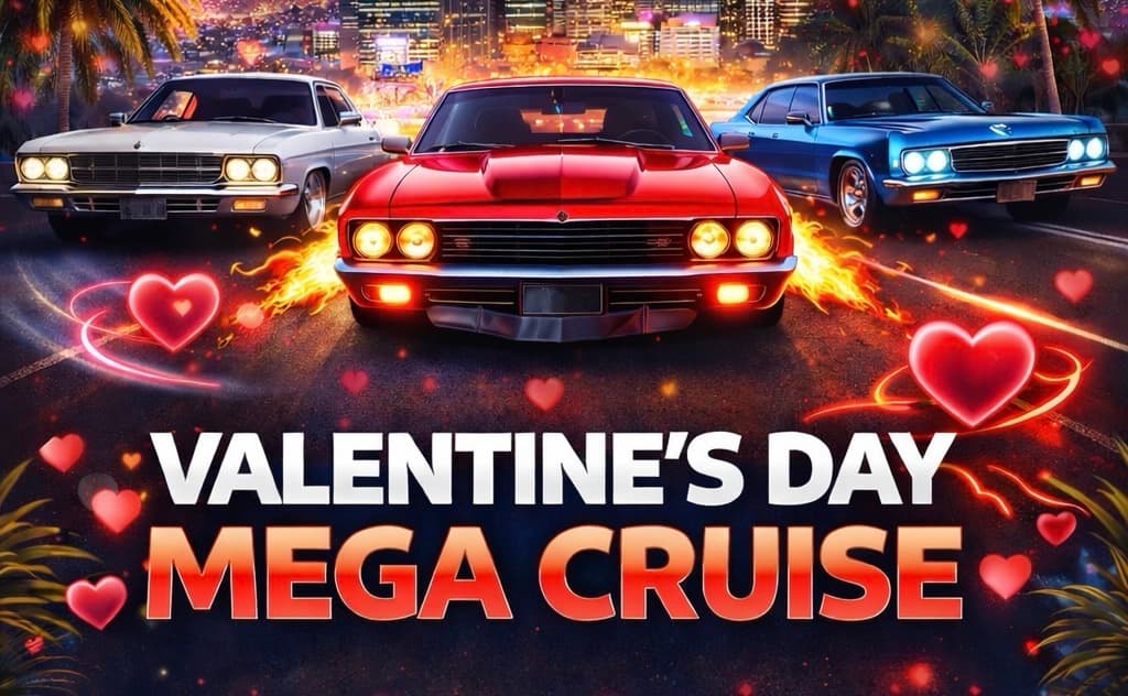 Valentine’s Day mega cruise