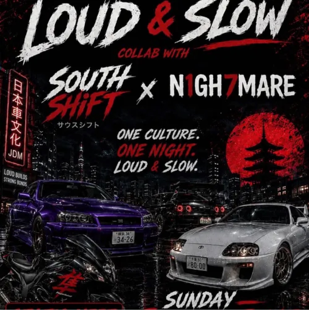 LOUD & SLOW COLLAB WITH SOUTH SHIFT X N1GH7MARE