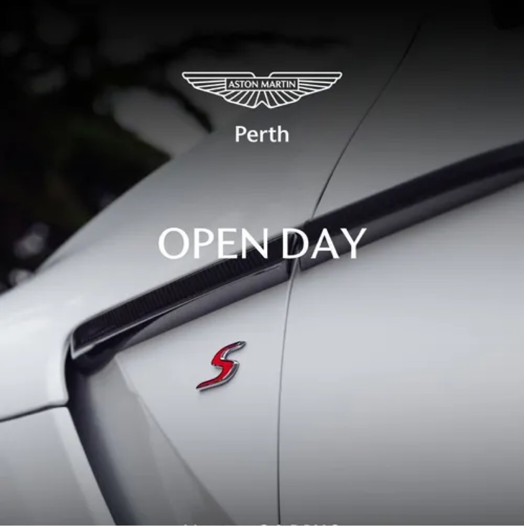 ASTON MARTIN PERTH OPEN DAY