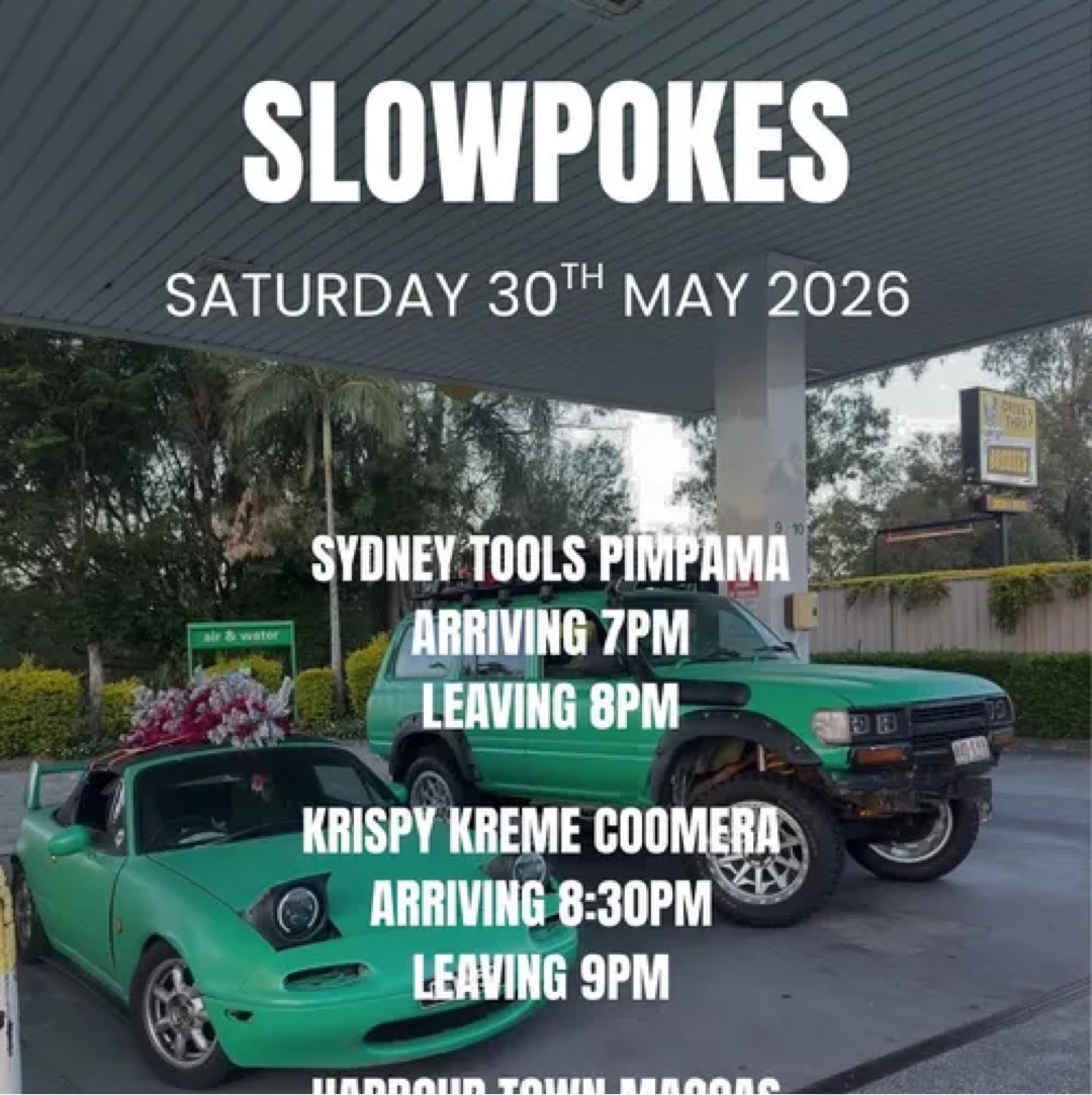 SLOWPOKES CAR MEET