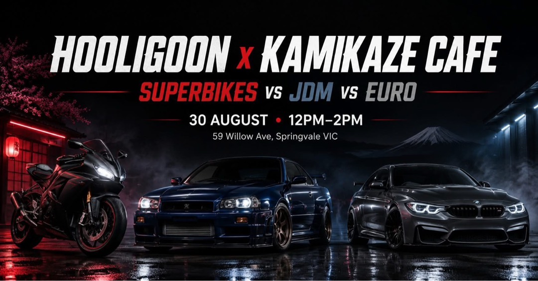HOOLIGOON - SUPERBIKES vs JDM vs EURO - FT. Kamikaze Cafe