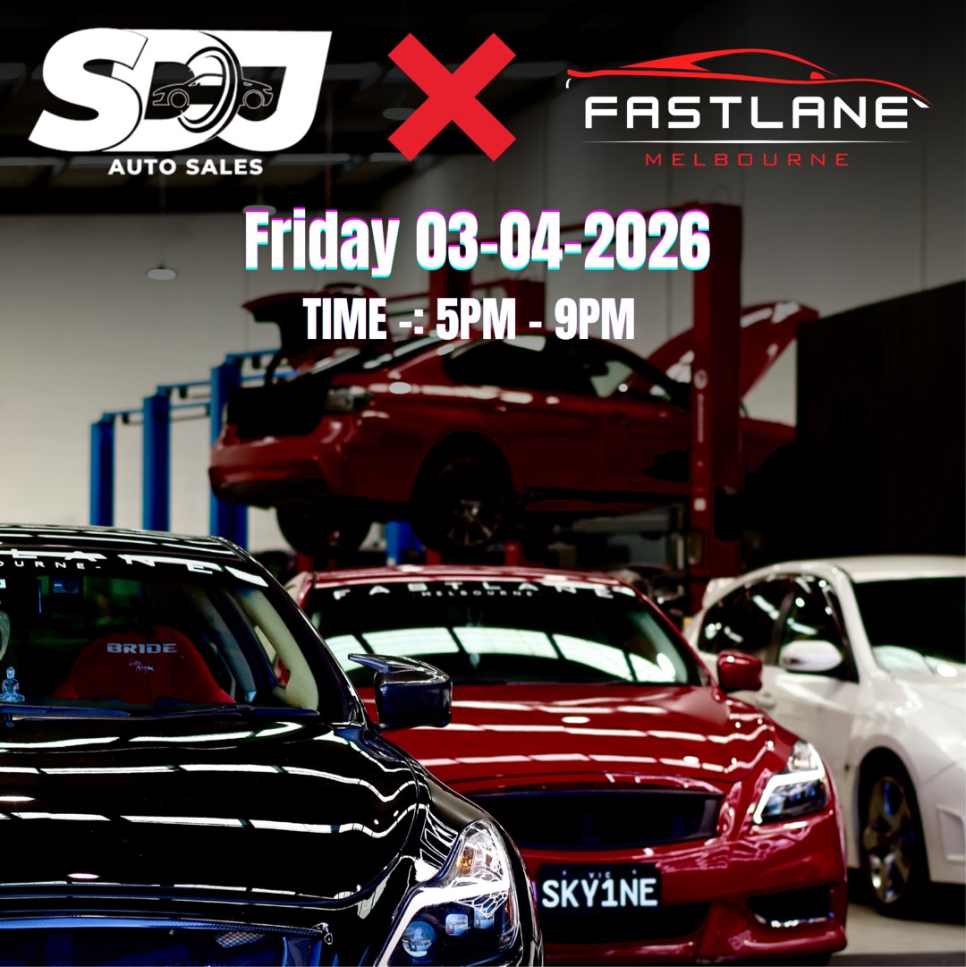 SDJ teck x Fastlane Melbourne meet up
