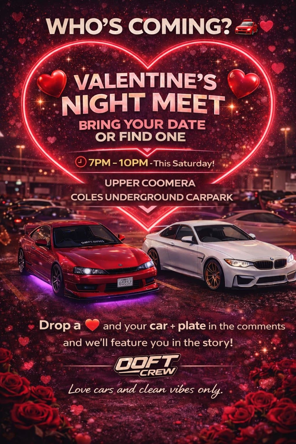OOFT CREW – VALENTINE’S NIGHT MEET