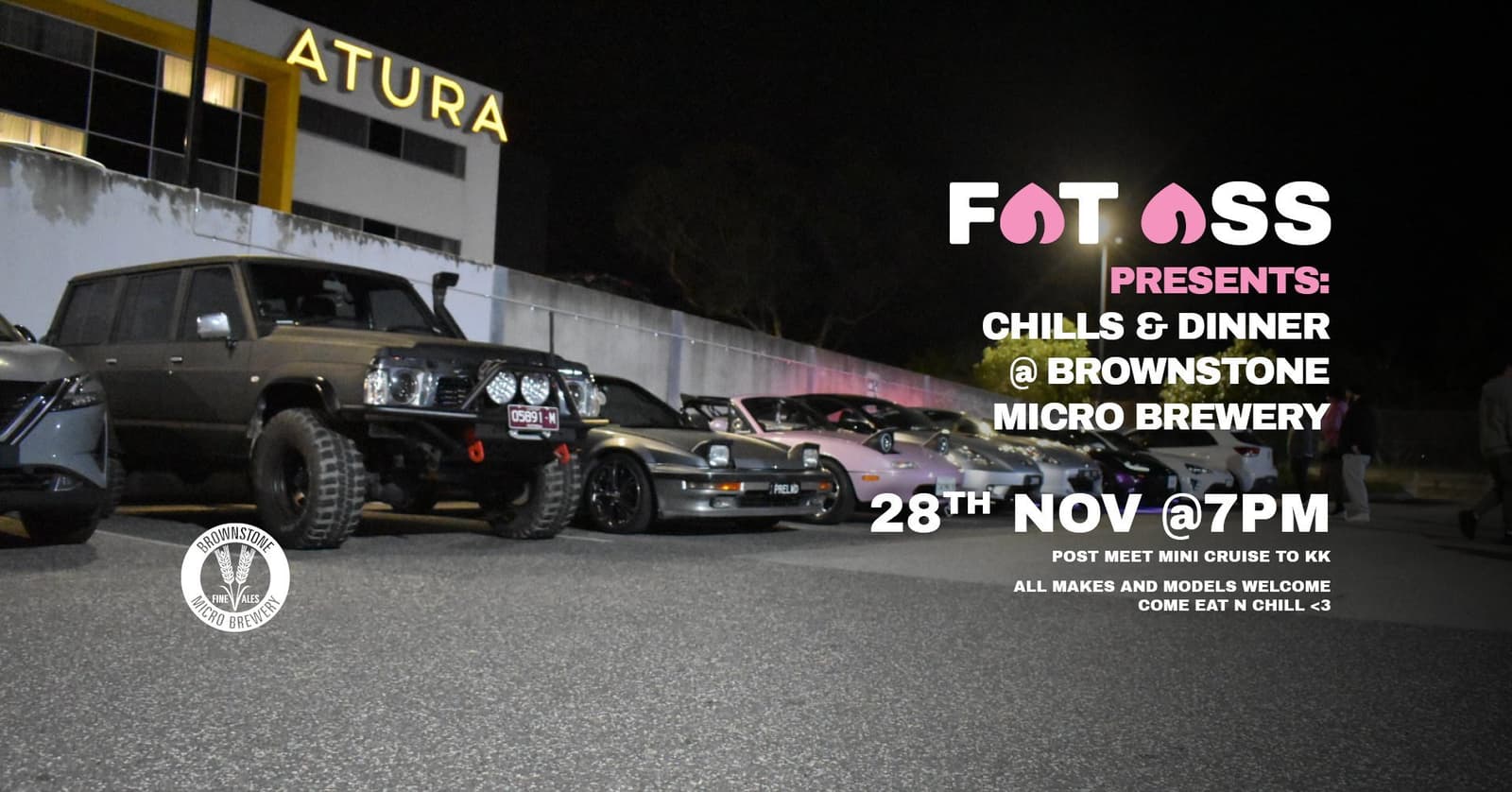 FAT ASS November Meet Chills & Dinner