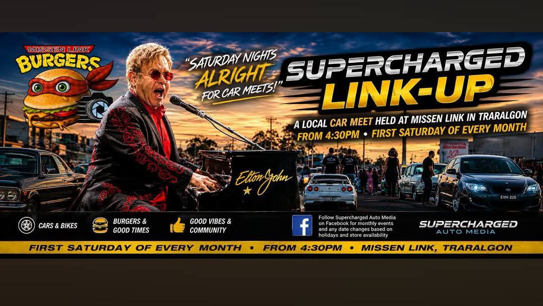 Supercharged Auto Media link up with missen link burgers 