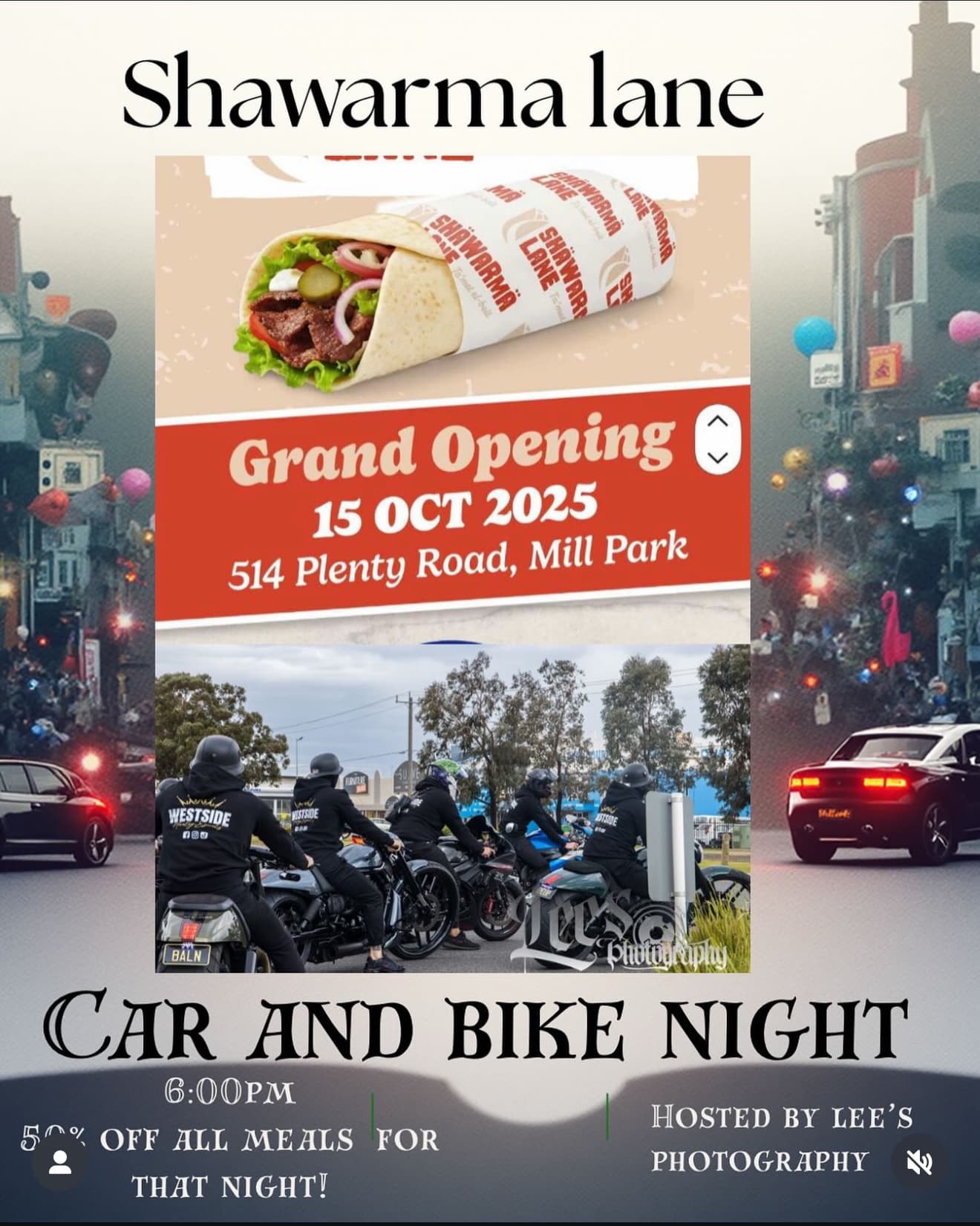 Shawarma lane grand opening