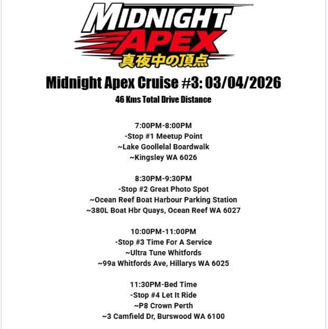 Midnight Apex Cruise #3 03/04/2026