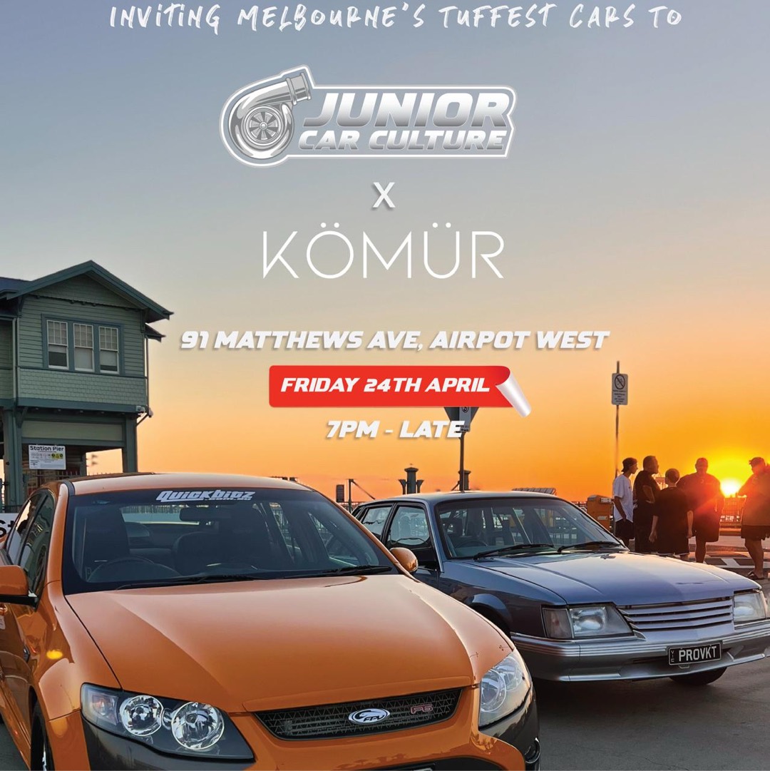 Junior Car Culture X Komur CAR MEET THIS FRIDAY!!!
