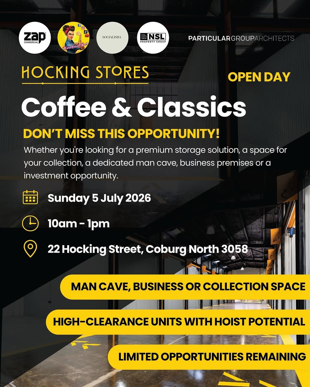 Coffee & Classics at Hocking Stores