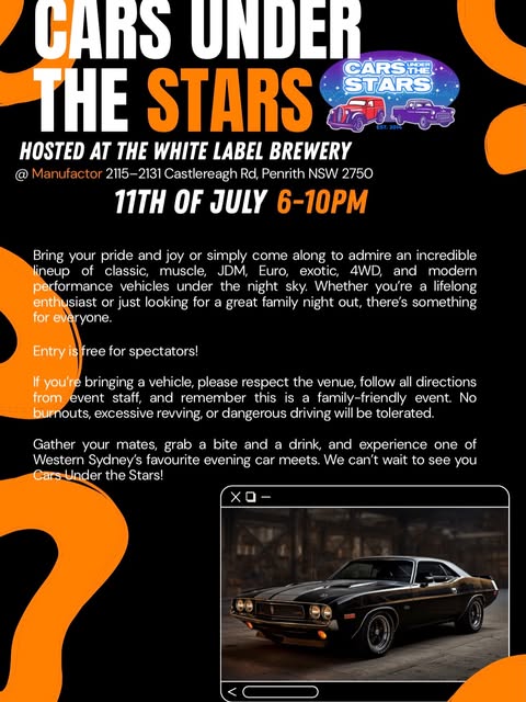 Cars Under the Stars