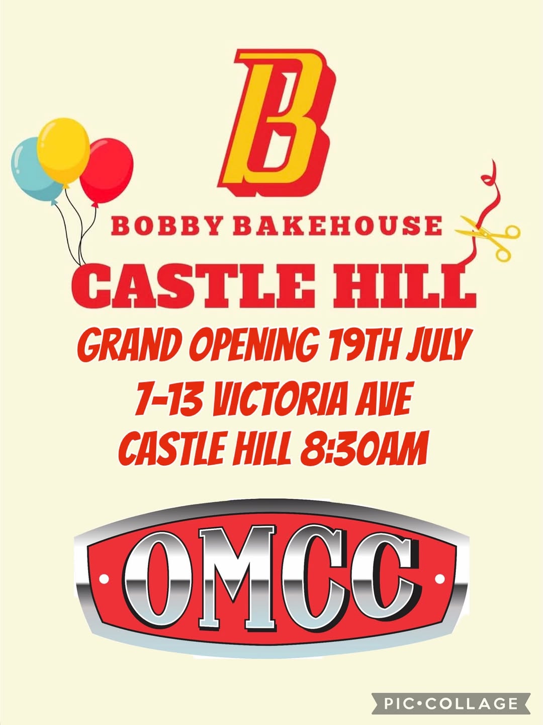 Bobby Bakehouse Grand Opening with OMCC Cruise