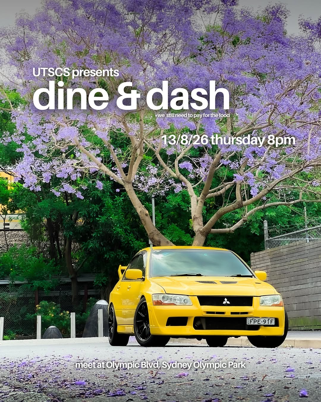 UTS Car Enthusiasts Thursday Night Meet & Cruise