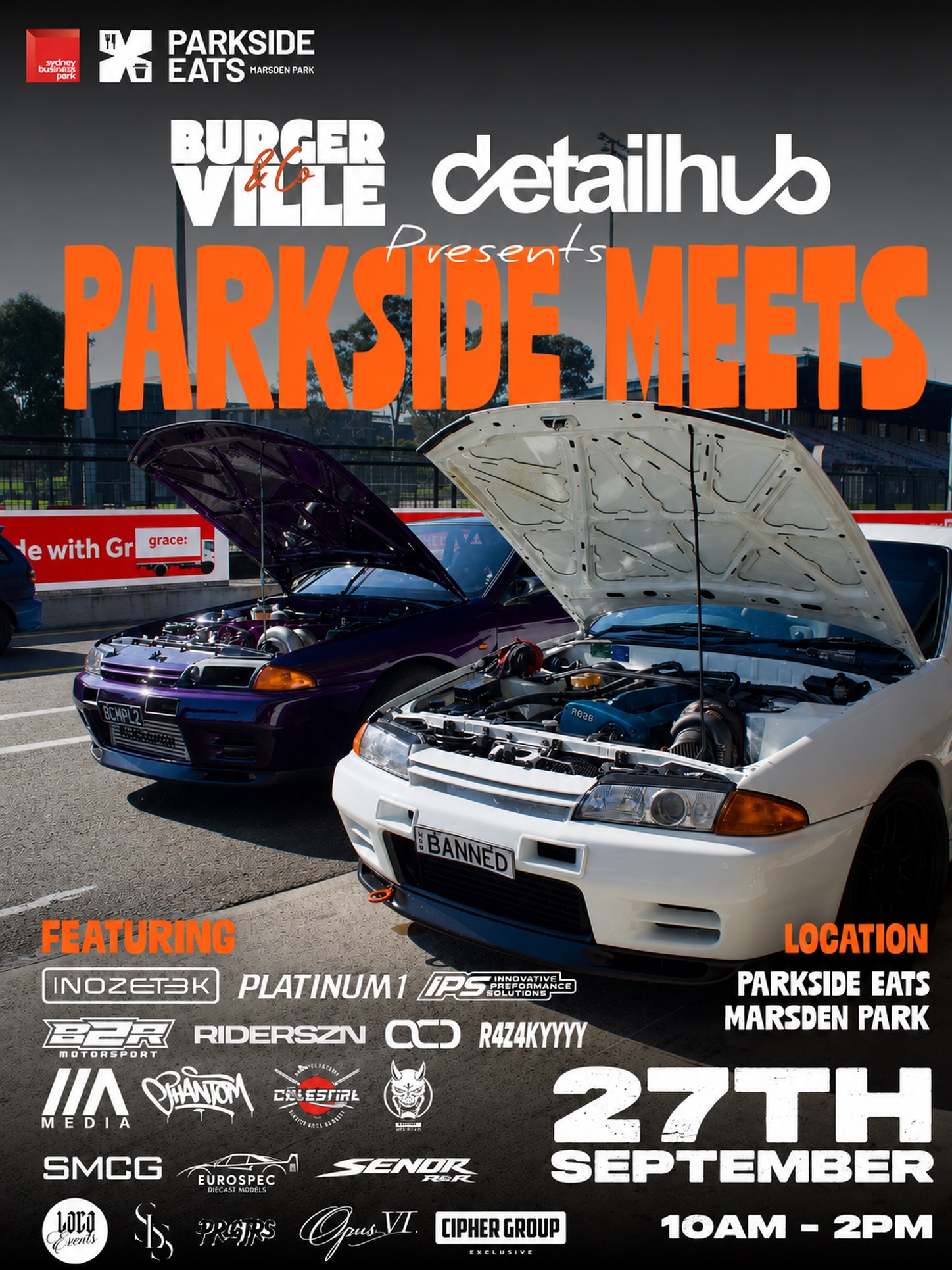 Burgerville x Detailhub x Progtrs Automotive Meet