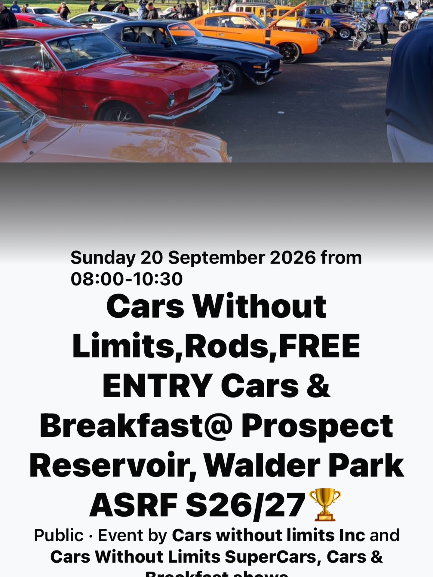 Cars & Coffee - Car Without Limits Show