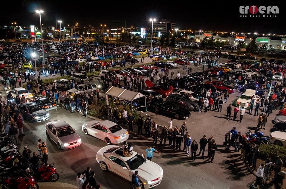 Car meet and cruise
