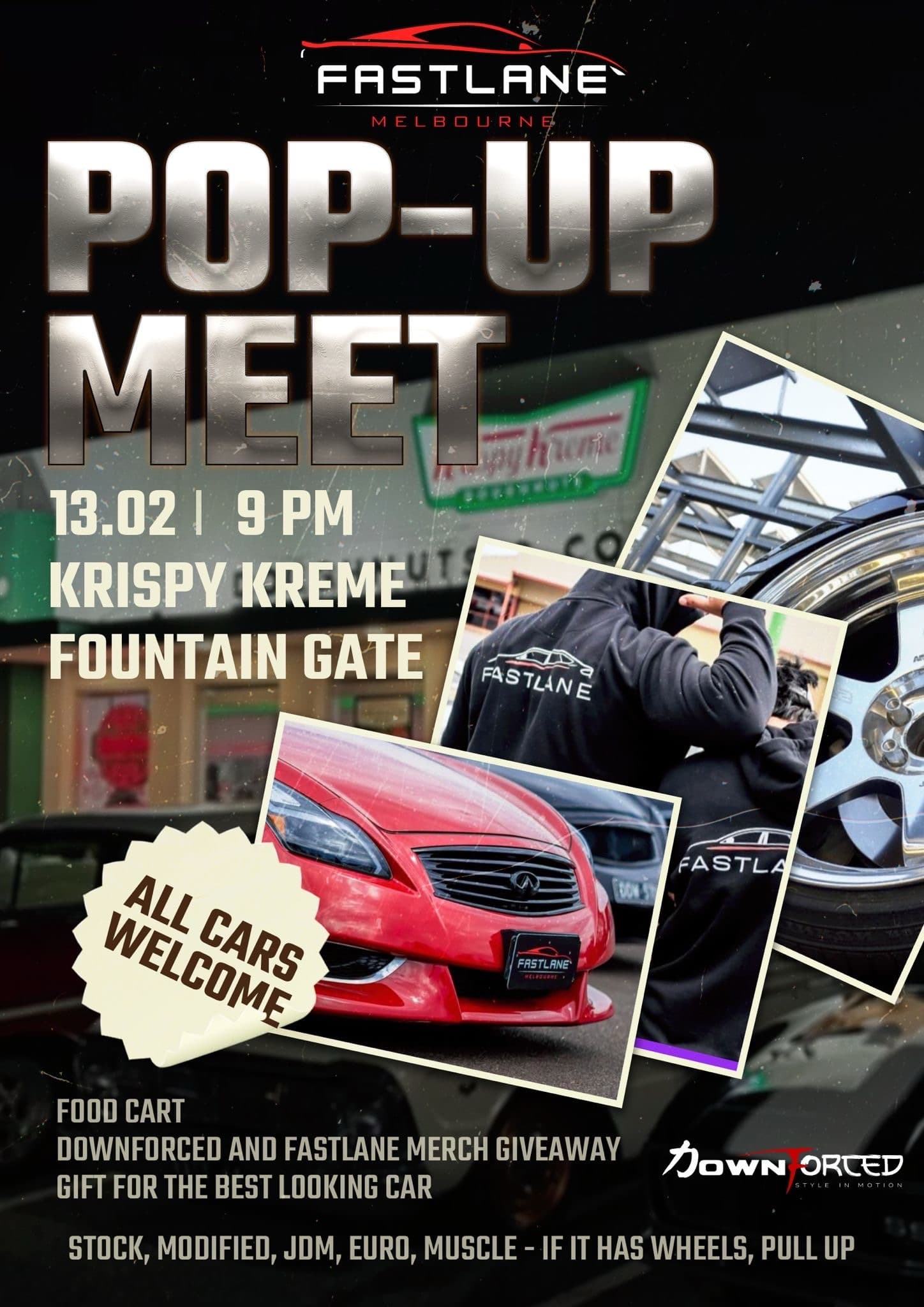Pop up meet by Fastlane Melbourne 