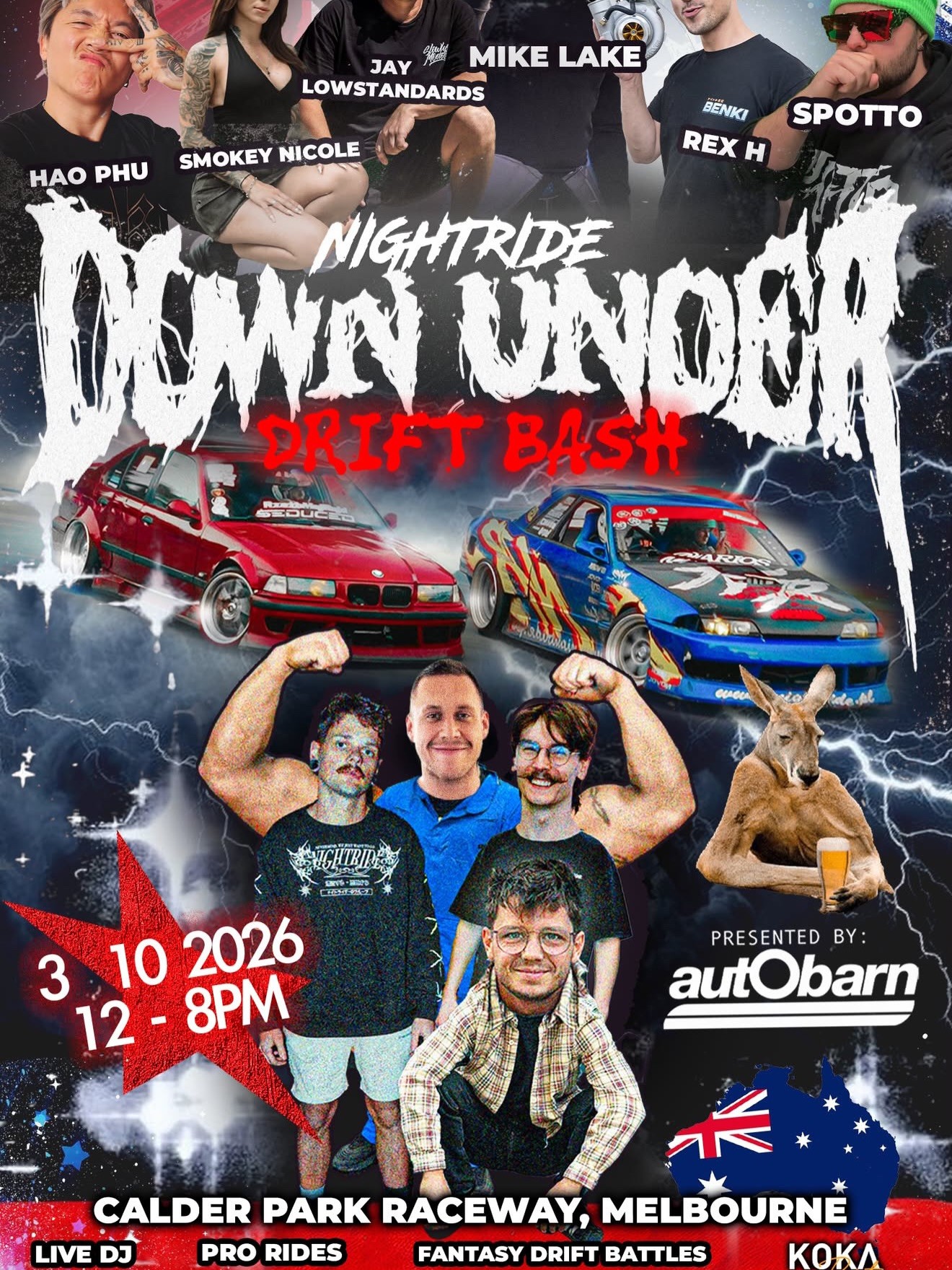 NIGHTRIDE Downunder